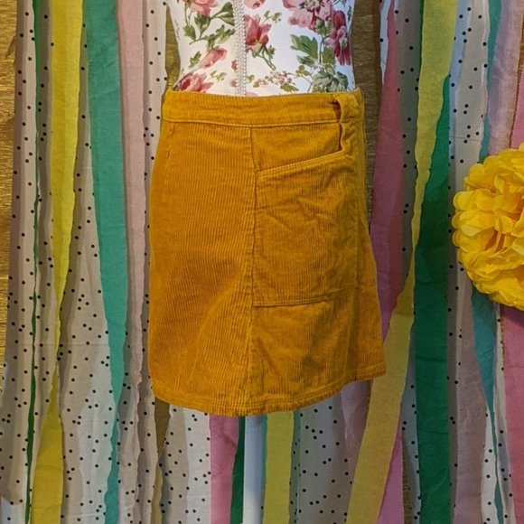 Forever 21 Couduroy Skirt - Size US 26 - Picture 6 of 8